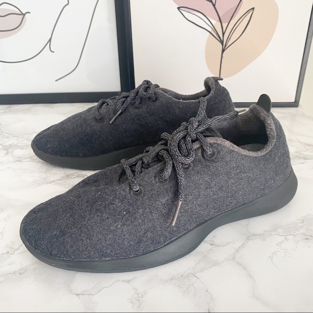 Allbirds Women’s Merino Wool Runners Natural Black Everyday Sneakers 10